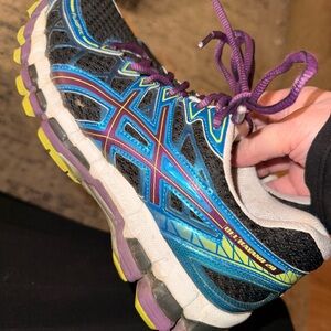 ASICS 20th 20 ANNIVERSARY WOMEN'S GEL KAYANO GEL-KAYANO 7.5 7 1/2 RARE RUNNING